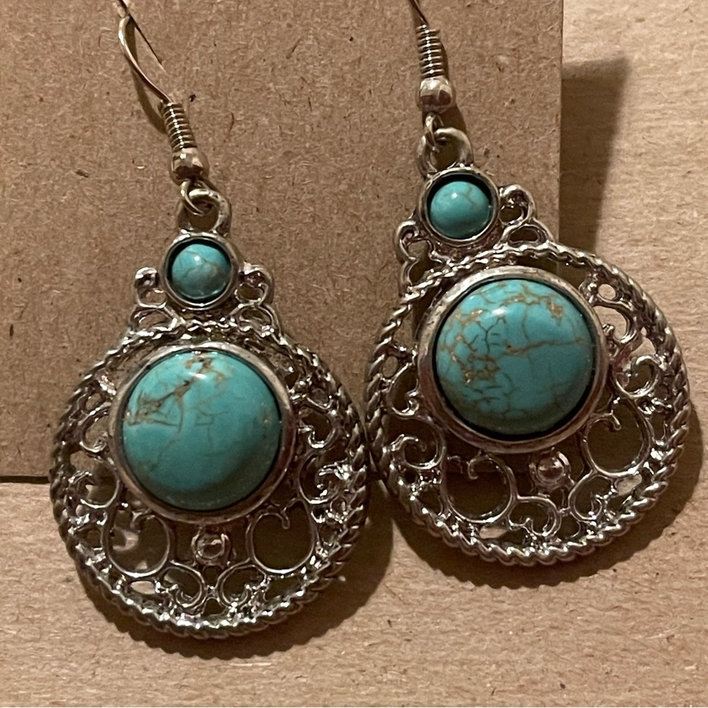 Turquoise earrings